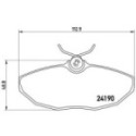 Jarrupala, levyjarru BREMBO P 36 015
