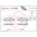 Piduriklotsi komplekt,ketaspidur BREMBO P 59 053