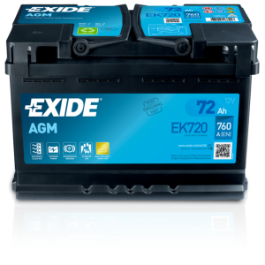 Käynnistysakku EXIDE EK720