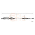 Cable Pull, manual transmission COFLE 12.7251