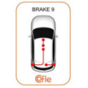 Cable Pull, parking brake COFLE 17.1487