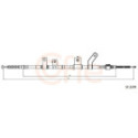 Cable Pull, parking brake COFLE 17.2279