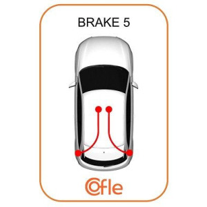 Cable Pull, parking brake COFLE 17.6055