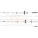 Cable Pull, parking brake COFLE 1E.BW005
