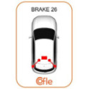 Cable Pull, parking brake COFLE 1E.BW005