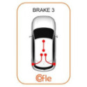 Cable Pull, parking brake COFLE 251.25