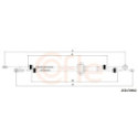 Cable Pull, manual transmission COFLE 2CB.FO012