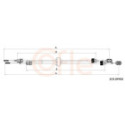 Cable Pull, manual transmission COFLE 2CB.OP002
