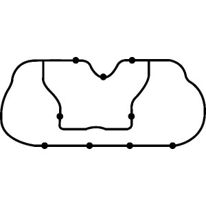 Gasket, intake manifold CORTECO 450137H