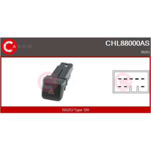 Varoitusvilkkukytkin CASCO CHL88000AS