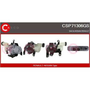 Hüdraulikapump,roolimine CASCO CSP71306GS