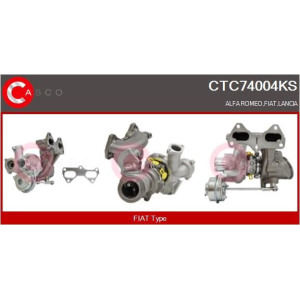 Charger, charging (supercharged/turbocharged) CASCO CTC74004KS