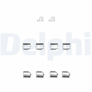 Lisakomplekt, ketaspiduriklotsid DELPHI LX0343