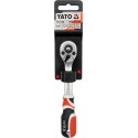 YATO YT-0730 räikkäväännin 1/4" 72 hammasta 155 mm