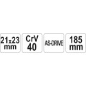 YT-4922 toruvoti/21*23mm