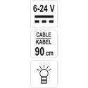 YT-2865 Auton piiritesti 6-24V YATO