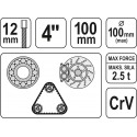 YT-2520 Съёмник подшипников 100mm YATO