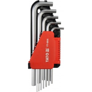 YT-5835 Kuusiokoloavainsarja 12 kpl YATO
