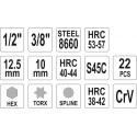 YT-04211 Determined of the Repair of Alternator 22pcs YATO