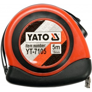 YT-7105 Рулетка 19мм х 5м с магнитом - YATO