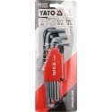 YT-0505 Hex key set 1,5-10mm 9pcs YATO