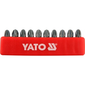 YATO YT-0472 kruvikeerajaotsikute komplekt, PZ3 × 25 mm, 10 tk