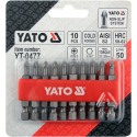 YATO YT-0477 ruuvauskärjet, PH1 × 50 mm, 10 kpl