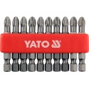 YT-0479 Набор бит 10шт PH3x50mm 1/4" YATO