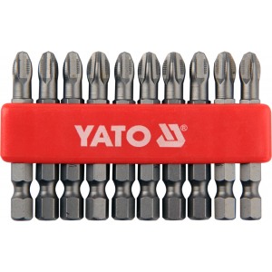 YATO YT-04792 ruuvauskärjet PH3 × 50 mm, 10 kpl