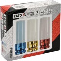 YT-1056 1/2"Impact thin socket set 17/19/21 mm YATO