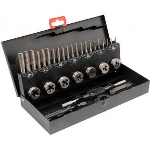 YT-2975 Taps and Dies 32pcs M3-M12 YATO