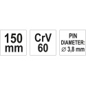 YT-4690 Punch Set 150mm YATO