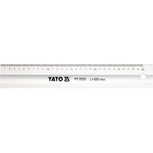 YT-7070 Aluminum ruler 300mm