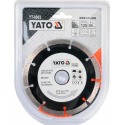 YT-6003 Diamond cutting disc for dry cutting Yato125*2,2*22,2