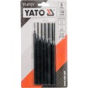 YATO YT-47121 kärnide komplekt 6 tk, 150 mm (1.5 / 3 / 4 / 5 / 6 / 8 mm)