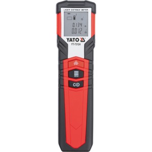YATO YT-73124 Compact Measuring Tape, 125 mm x 40 mm
