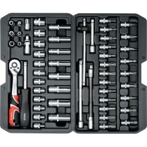 Tööriistakomplekt 1/4" (56Tk.) YT-14501 YATO