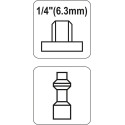 YT-2399 Kiirühendus õhusüsteem 1/4\'\'
