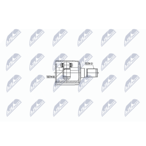 Joint Kit, drive shaft NTY NPW-MZ-047