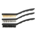 06963 HANDLE WIRE BRUSH SET 3PCS VOREL