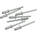 70490 Заклёпки алюминиевые 9,6*4,8mm 50шт VOREL