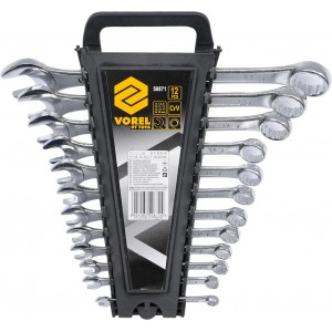 50871 Combination wrench set 12pcs 6-22mm VOREL