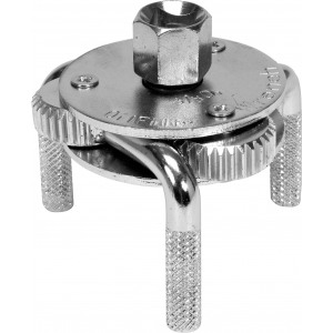 VOREL 57600 трёхлапый съёмник масляного фильтра, 65–110 мм, 3/8″ и 1/2″