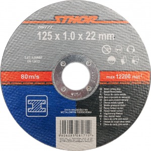 08171 Cut-Off Disc metal 121*1,0*22mm STHOR