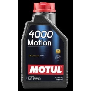 Моторное масло MOTUL 15W40 4000 1L 102815