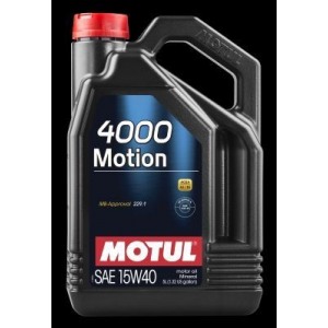 Моторное масло MOTUL 15W40 4000 5L 100295