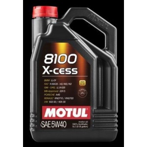 Моторное масло MOTUL 5W40 8100 X-CESS 5L 102870