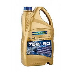 Transmission Oil RAVENOL 75W80 MTF-2 4L 1221103-004-01-999