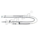 Cable Pull, parking brake TOPRAN 207 381