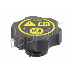 Cap, coolant tank TOPRAN 208 809